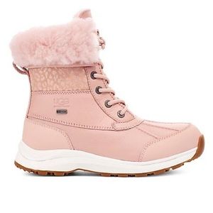✨ BNWOB UGG WOMEN’S PINK LEOPARD ADIRONDACK WATERPROOF BOOTS